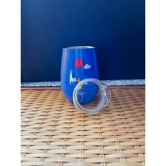 Winnie-the-Pooh Teardrop Cup w/Lid - Picture 2 of 2